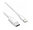 Kosmo Cable Tipo C A Iphone Lightning Carga Rapida 20W Largo 1Mt