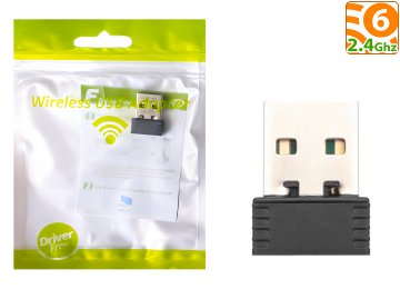 Placa De Red Wifi Usb Jng 300Mbps Wifi 6 2.4Ghz Chip Aic88Dc Free Diver