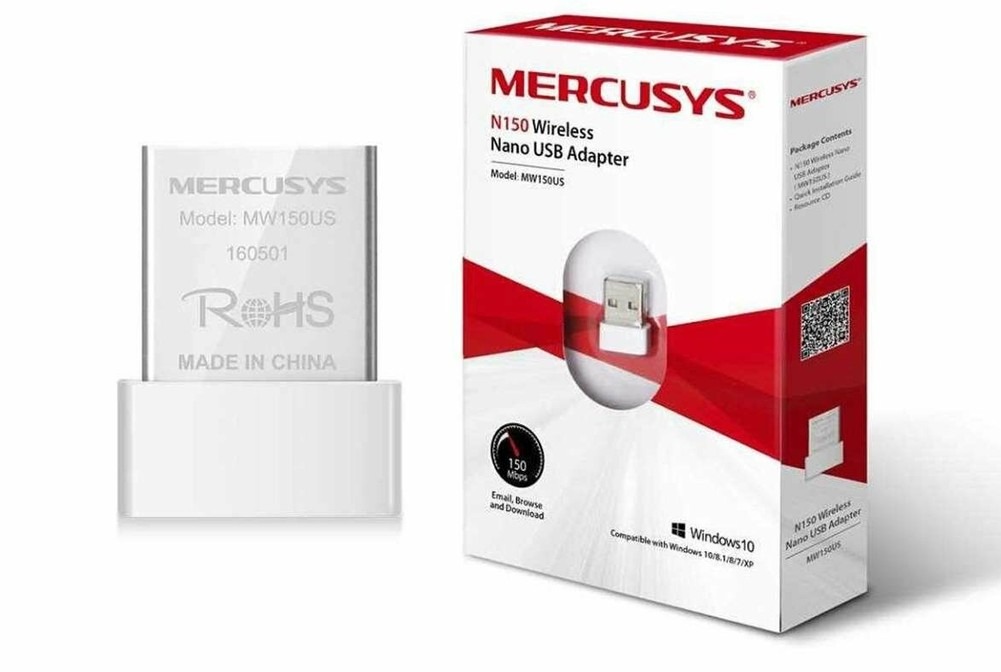 Mercusys Adaptador Wifi Usb Placa De Red Mw150Us 150 Mbps