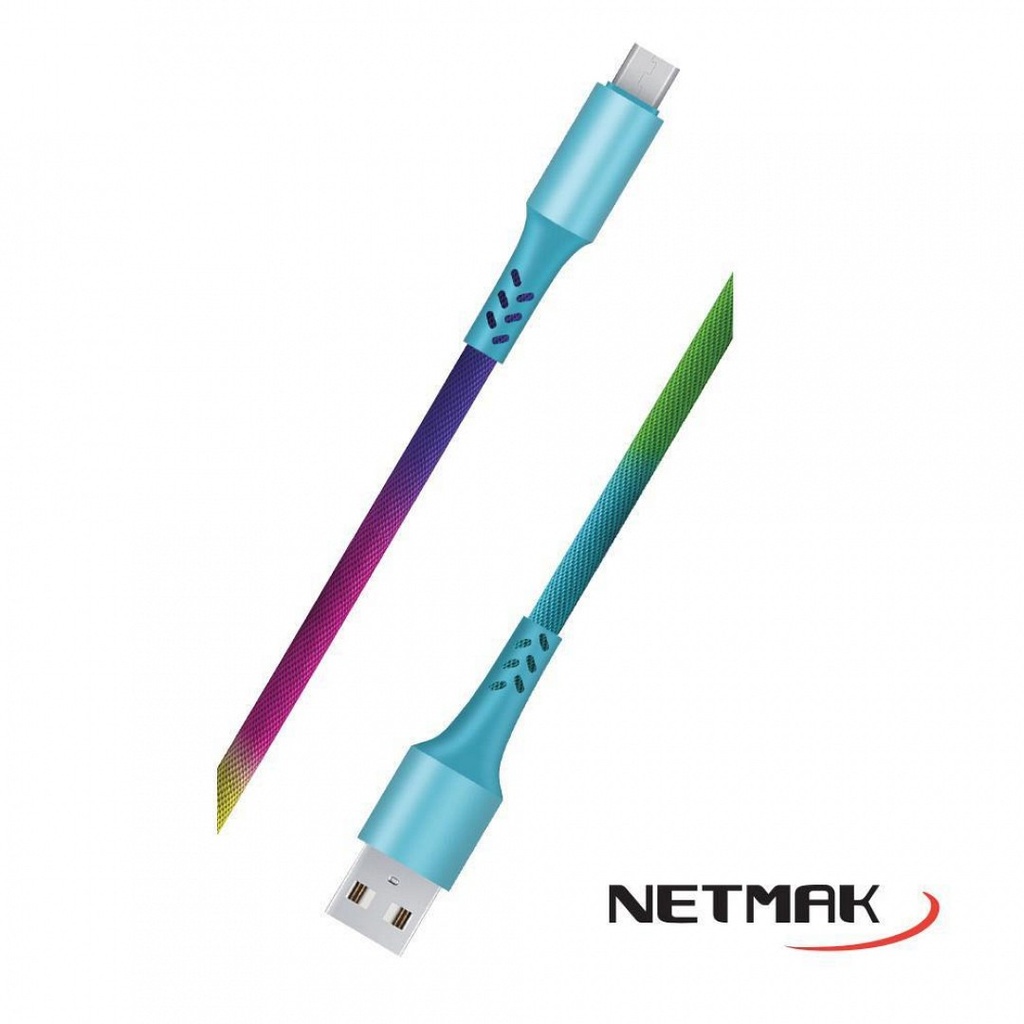 Netmak Nm-115 Cable Usb A Micro Usb 2A 1M Magic Series