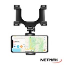 Netmak Nm-Hc25 Soporte Celular Para Espejo Retrovisor Holder