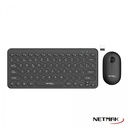 Netmak Nm-Kb850 Kit Mouse + Teclado Inalambrico Negro