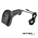 Netmak Nm-Lc401 - Lector De Codigos De Barra 1D Usb