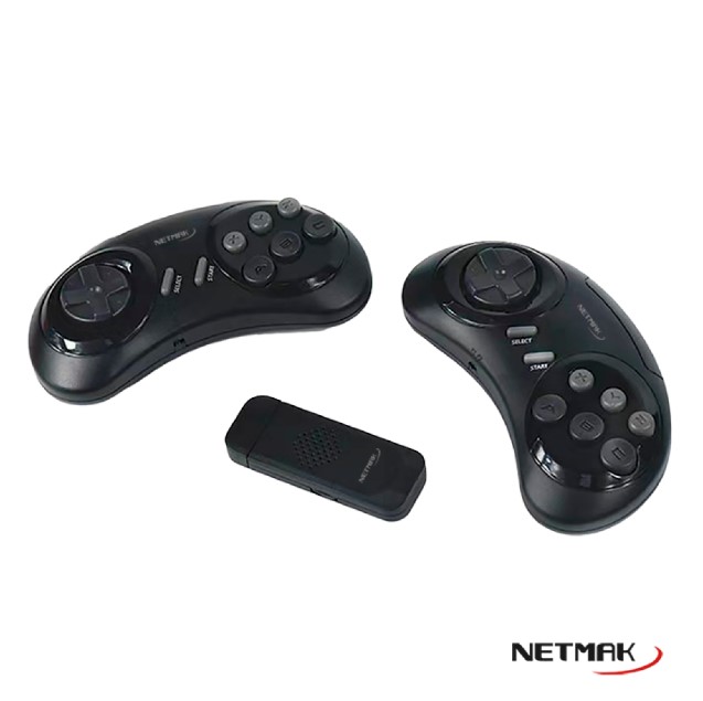 Netmak Nm-S900 Mini Consola 4K Hdmi Tv 5000 Juegos 16 Bits