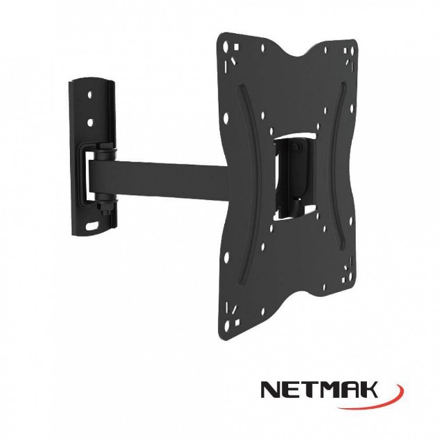 Netmak Nm-St15 - Soporte Tv Led /Lcd 17"-42"  Brazo Movil Inclinacion Gira