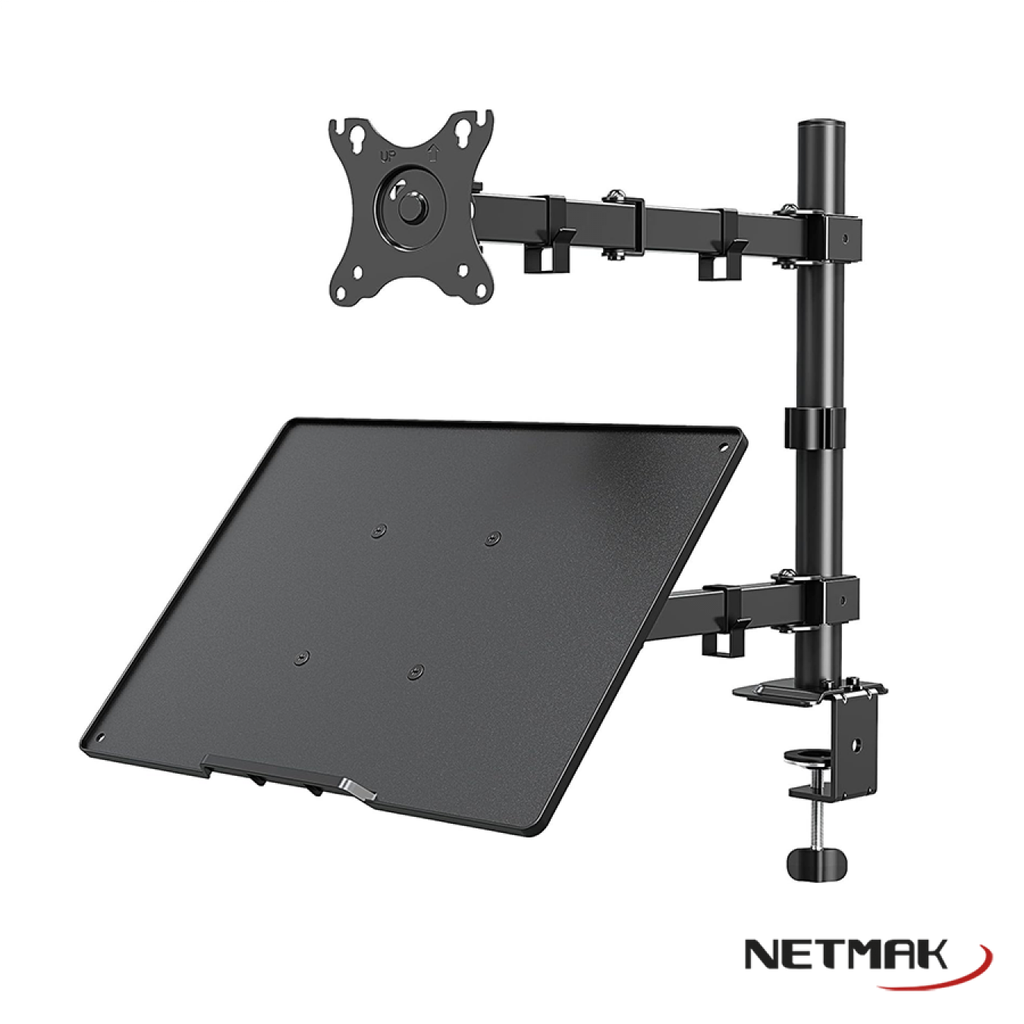 Netmak Nm-St26 Soporte Para Monitor Y Notebook