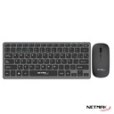Netmal Nm-Kb530 Teclado + Mouse 2.4 Ghz + Bt Recargable