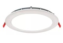 Novoled Nov-Per18C Panel Plafon Led De Embutir Redondo 18W 3000K Blanco Calido
