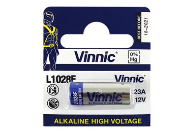 Pila 23A 12V Vinnic 10.3X28.5Mm X Unidad