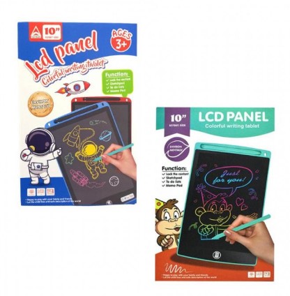 Pizarra Magica Con Lapiz 10" Multicolor Varios Colores