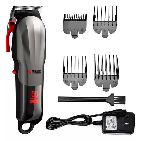 Wmark Cortadora De Pelo Ng115 Clipper Pantalla-Inalambrica