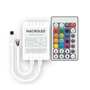 MACROLED CON-RGB-IR-72W - CONTROLADOR TIRA LED RGB INFRARROJO 72W DC 12/24V