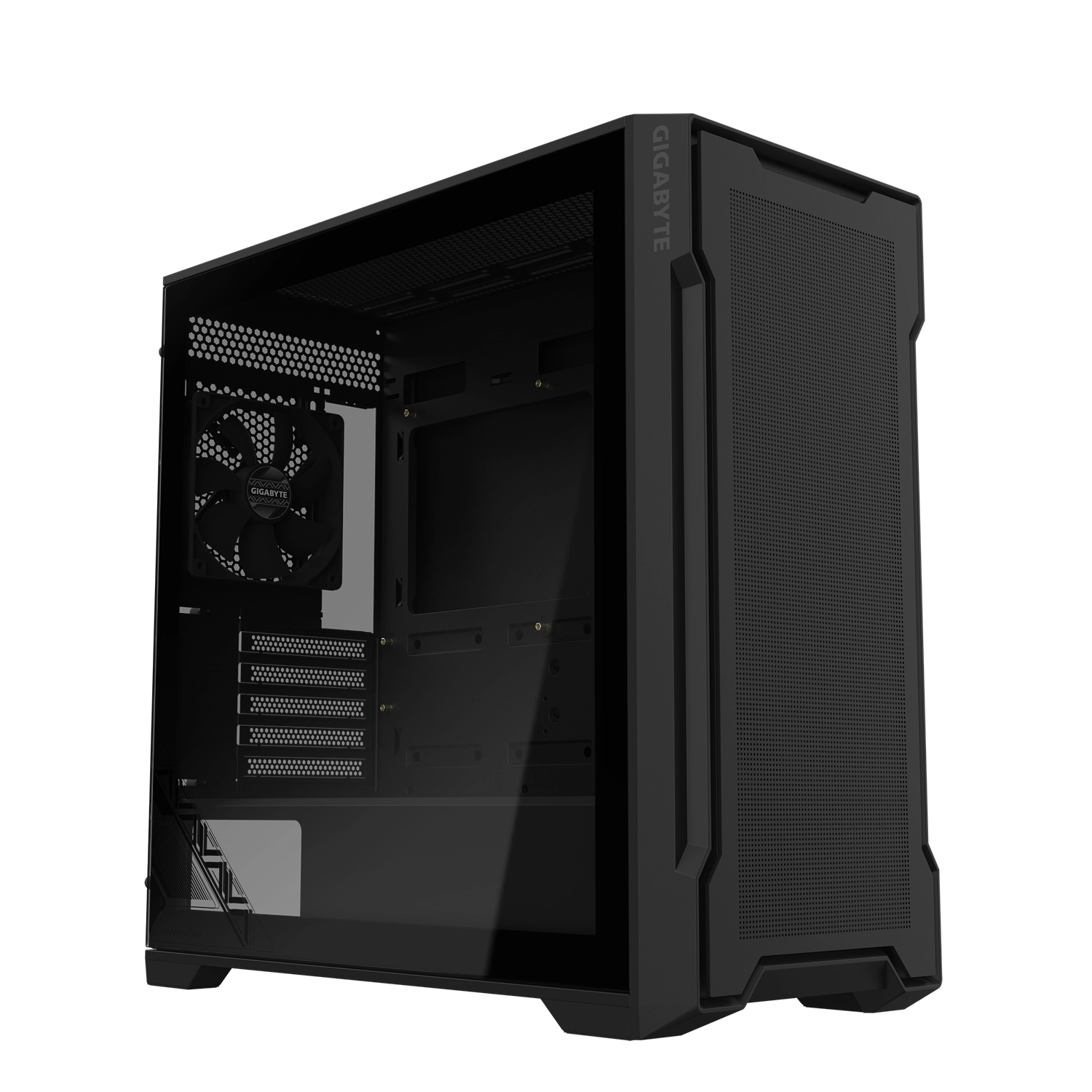 Gabinete Gigabyte C102 Glass Negro Mid Tower S/Fuente