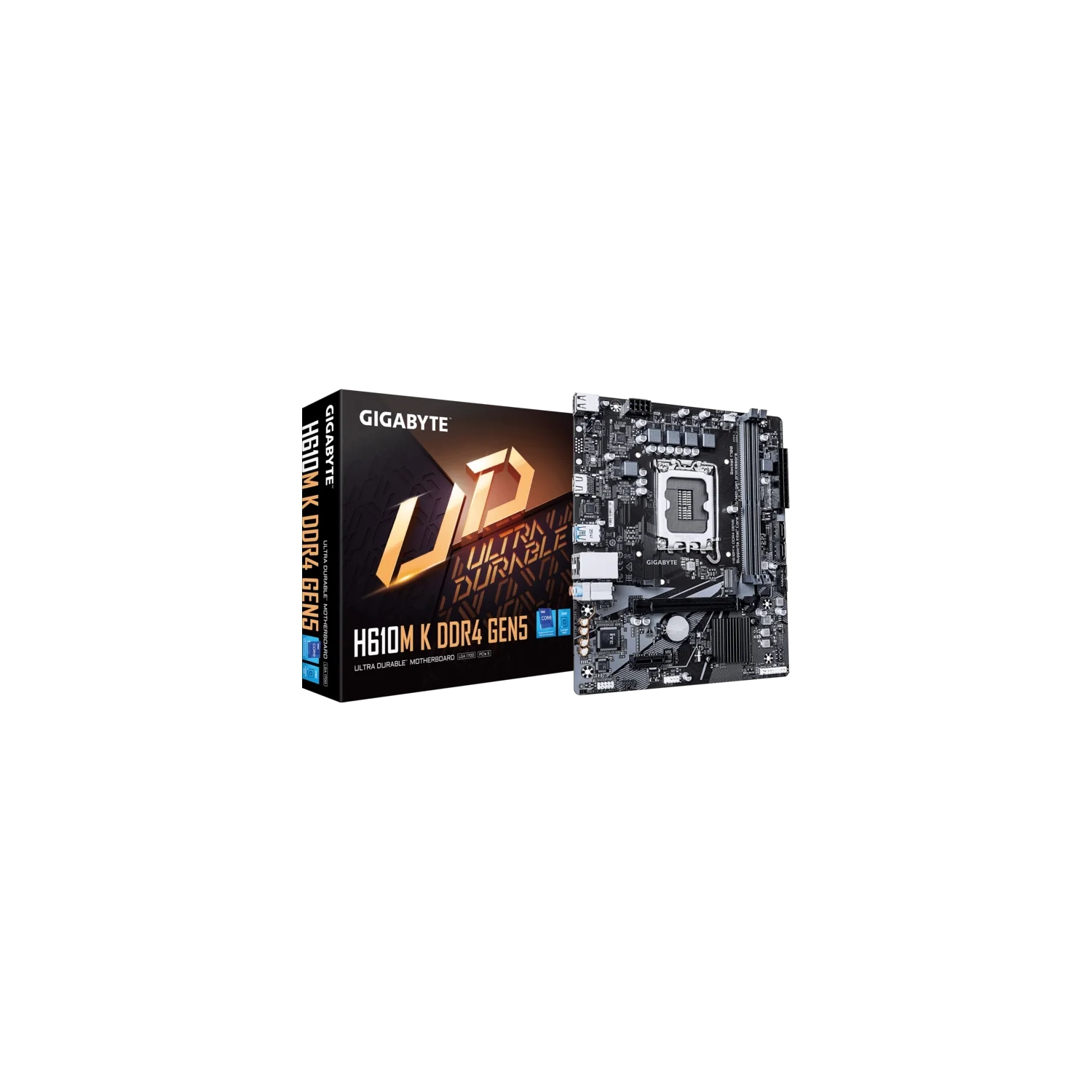 Mother Gigabyte H610M K Ddr4 Gen 5 1700 (12Va/13Va/14Va Gen) (0514)