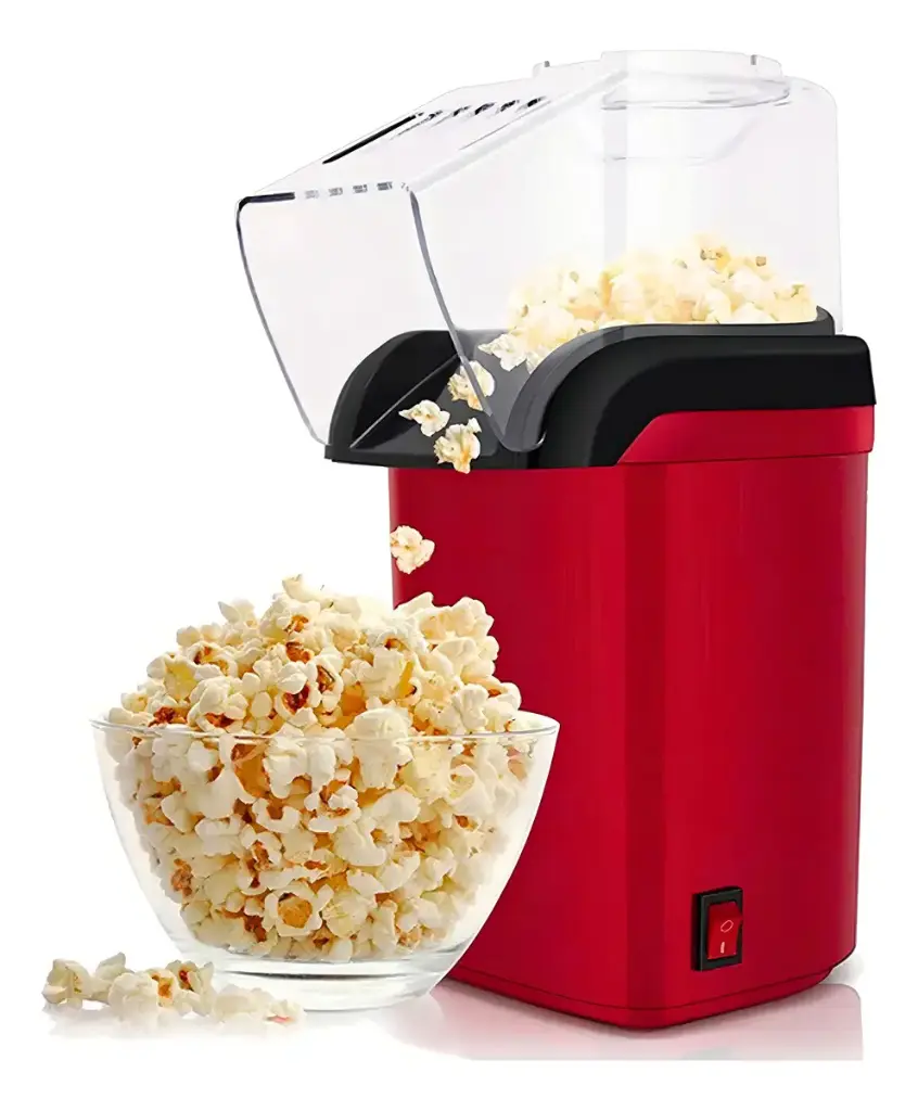 Pochoclera Electronica Aitech Aire Caliente 1200W Rojo
