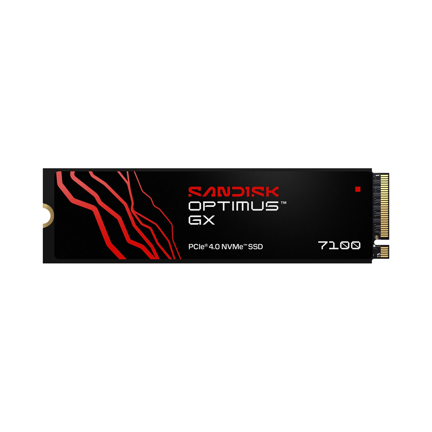 Disco Interno Ssd Sandisk Optimus Gx7100 500Gb M.2 2280 Nvme Pcie 4.0 6800Mb/S