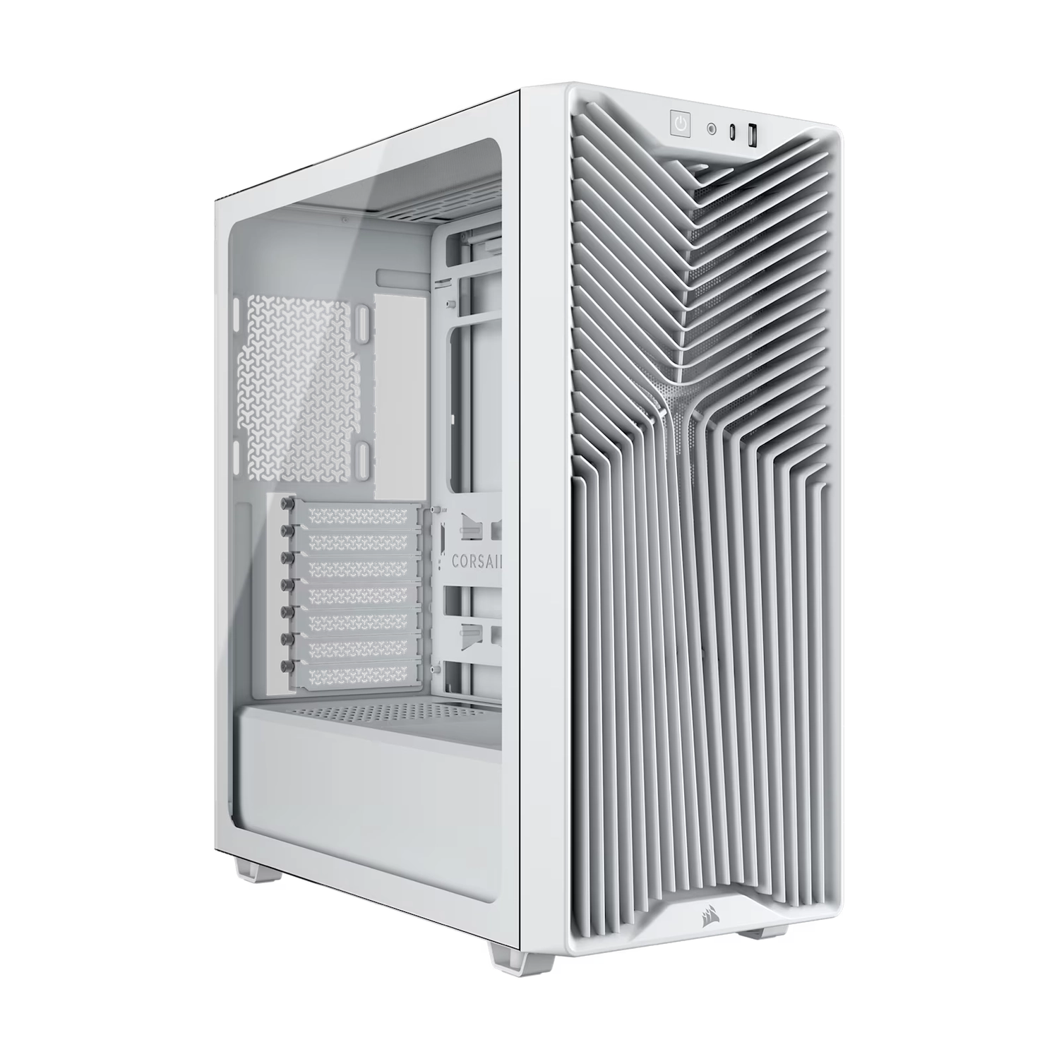Gabinete Corsair 3200D Rs Mid-Tower Performance Case Blanco