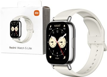 Smartwatch Xiaomi Redmi Watch 5 Lite Gps Contesta Llamadas Bluetooth 5.3 Pantalla 1.96" Light Gold