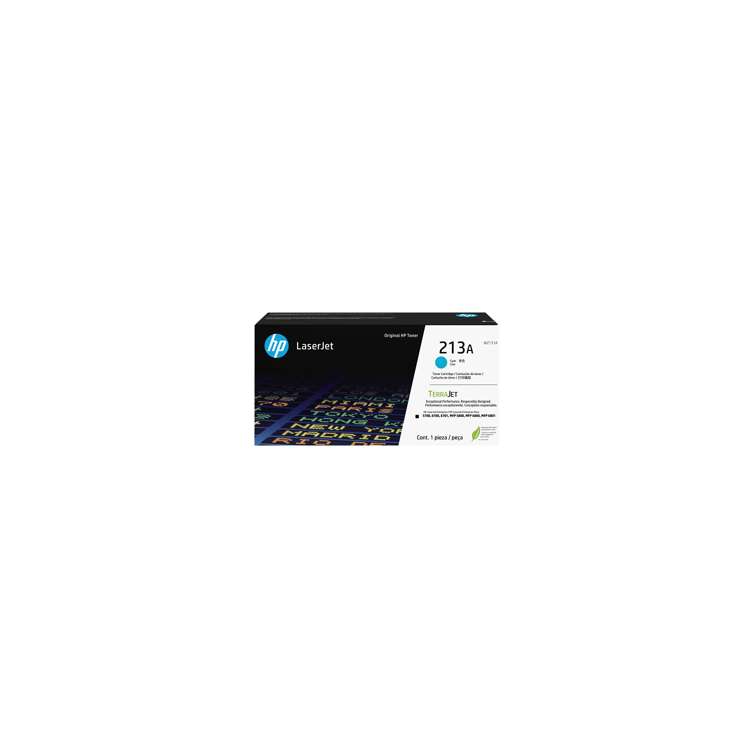Toner HP  213A Cian