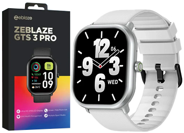 Smartwatch Zeblaze Gts 3 Pro Frecuencia Cardiaca Saturacion De Oxigeno En Sangre Y Sueño - Contesta Llamadas Bt 5.2 1.97´ Blanco