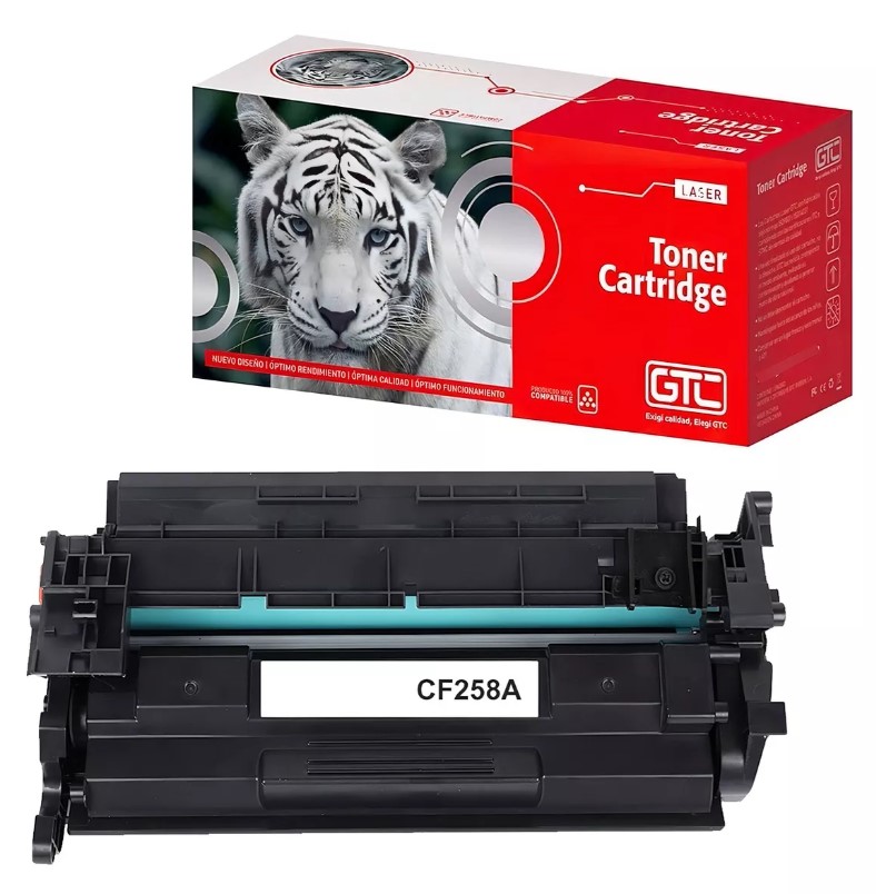 Gtc Toner Compatible Con Hp Y Canon Cf258A Con Chip M404 M428