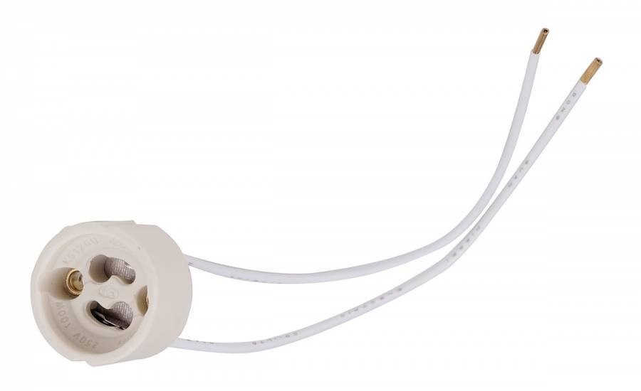Zocalo Gu10 Ceramica Para Lamparas Gu10 Dicroicas Ar111
