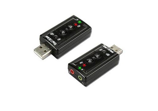 Netmak Nm-Su8Ch Placa De Sonido Usb Adaptador 7.1 Ch