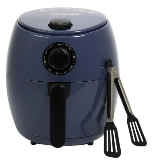 Novohome Nh-Af25GR Air Fryer Freidora De Aire 2.5Lts 200°C