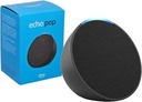 Parlante Amazon Echo Pop Smart Asistente Virtual Dual Band Wifi 5 Micrfono Bluetooth Incluye Transformador 12V 1.25A 4.0X1.7Mm Negro