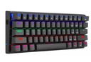T-Dagger Teclado Arena Black Brown Switch Sp Mecanico 60% T-Tgk321-Br-Sp