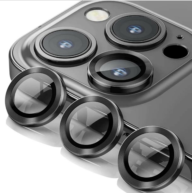 Templado Protector Camara Color Iphone 11 Pro/ 11 Pro Max/ 12 Pro Varios Colores
