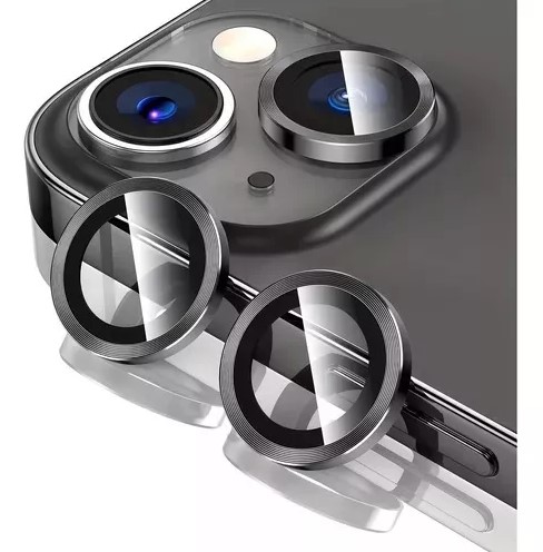 Templado Protector Camara Color Iphone 11/ 12 Varios Colores