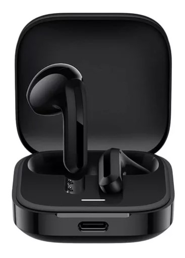 Xiaomi Auricular Redmi Buds 6 Active Black Bluetooth Manos Libres Carga Con Cable Tipo C No Incluye Cable