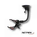 Netmak Nm-Hc21 Holder Soporte Celular Brazo Flexible Para Auto