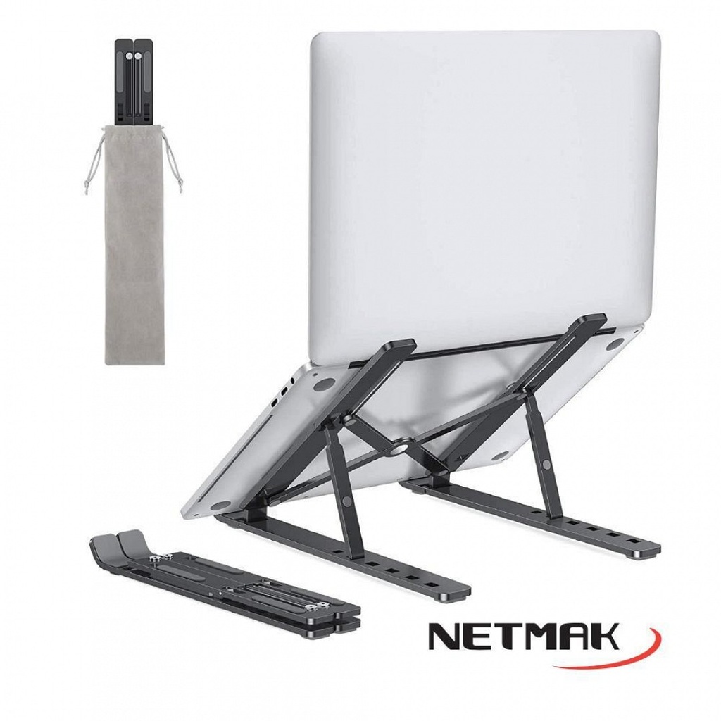 NETMAK NM-HC75 SOPORTE NOTEBOOK TABLET HASTA 17"