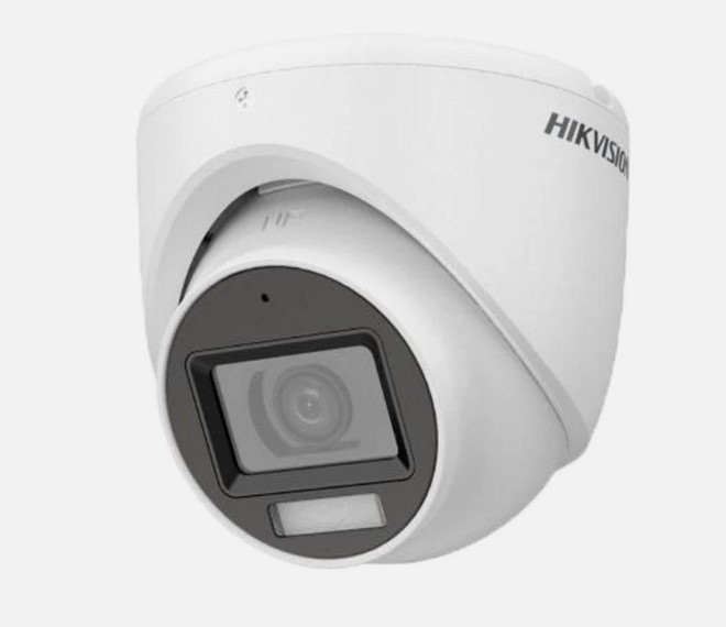 Hikvision Ds-2Ce76D0T-Lpfs-0280 2Mpx Dual Light Audio Indoor Fixed Turret Camera Domo