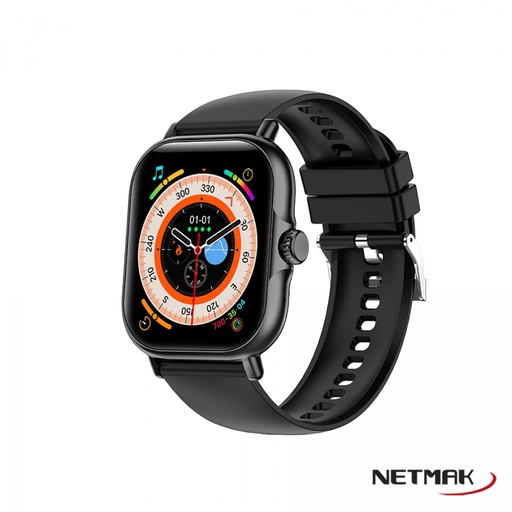 [10278] Netmak Nm-Action Smartwatch Bluetooth 2" 5.0 Negro