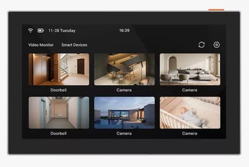 [10324] Ezviz CS-SD7-R100-1WTC Pantalla 7" Tactil Wifi Monitoreo En Tiempo Real APP Ezviz Connect