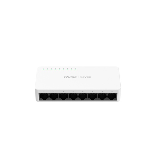 [10356] Ruijie Reyee Networks RG-Es08g-L Switch 8 10/100/1000M 11.904Mpps