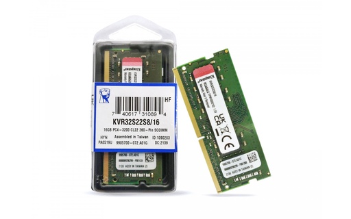[10346] Kingston Memoria Ddr4 Sodimm 16Gb 3200Mhz 