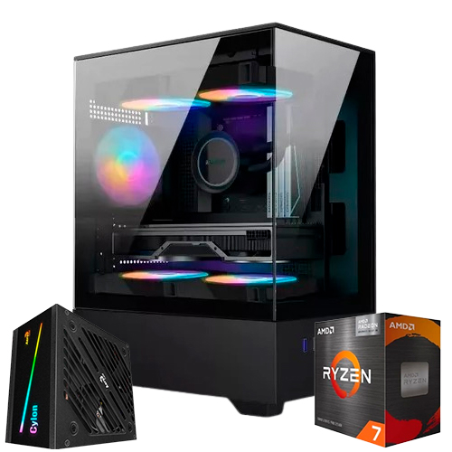 [10420] Pc Armada H11 Amd Am4 Ryzen 7 5700G Ram 32Gb 1Tb Fuente 700W 80+ White