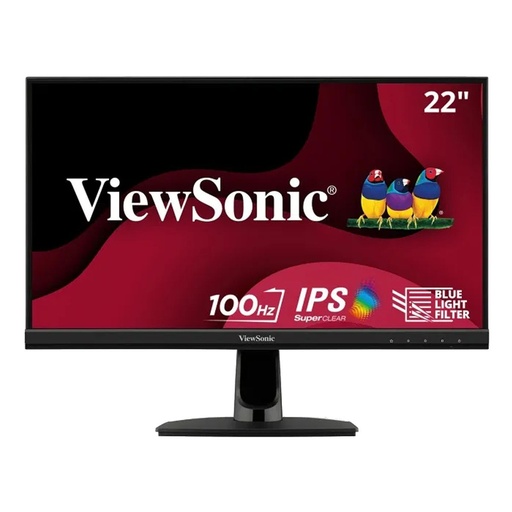 [10497] Viewsonic Monitor 22" Sin Borde 100Hz 0.5Ms Hdmi Vga Full Hd Va2214-H 