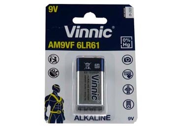 [10650] Pila Bateria Vinnic 9V Am9Vf X Unidad