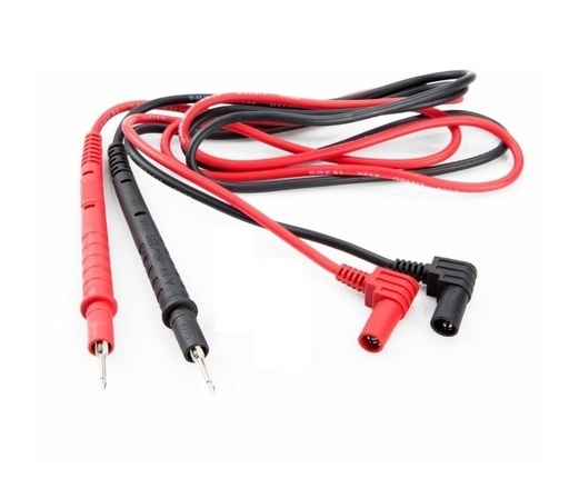 [10799] Megalite B00324 Puntas Para Tester Cable Para Tester C/Ficha Banana 90° 