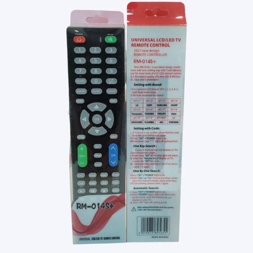 [10801] Megalite Control Remoto Universal Smart Tv Led/Lcd Rm014S 