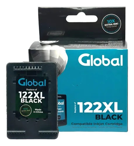 [10809] Cartucho Alternativo Global Hp 122 Xl Negro 20Ml