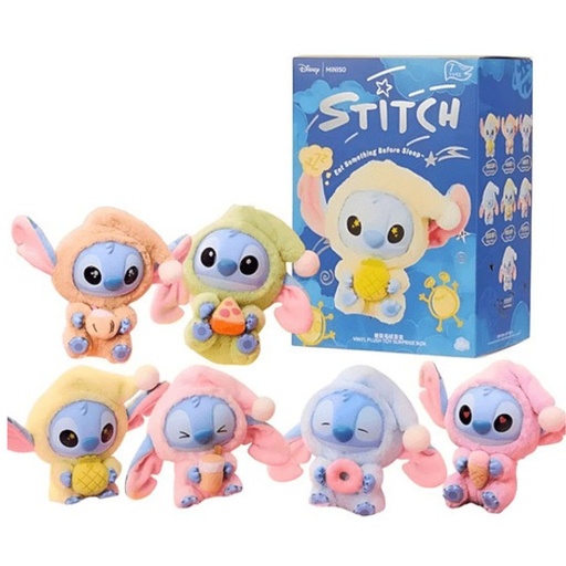 [10817] Peluche Stitch Sorpresa Colección Disney Miniso Labubu