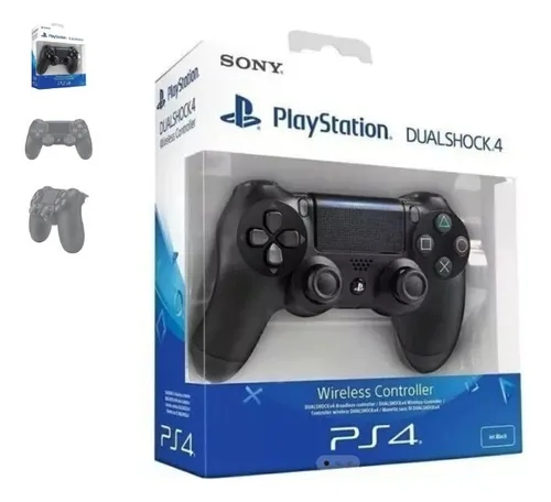 [10845] Joystick Sony Ps4 Playstation 4 Bluetooth Incluye Cable Microusb Negro Replica