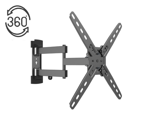 [10850] Pronext Slcd 485 Soporte Tv De Lcd/Led/Plasma Doble Brazo Con Giro 360° Para Televisores De 13" A 50"