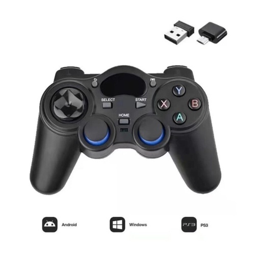 [10947] Joystick Inalambrico Wireless 2.4Ghz Incluye Adaptador Usb Y Tipo-C Ideal Para Tv , Tablet , Celular , Tv Box Y Mas ! Joystick Mods-J02 - St 